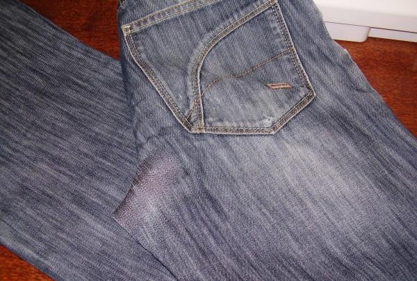 mending jeans at home