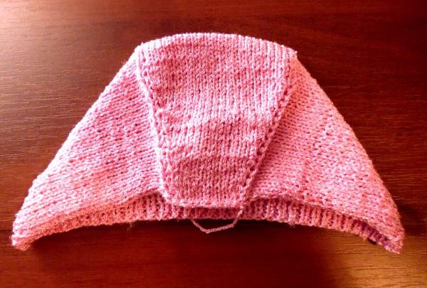 Hat for a newborn girl