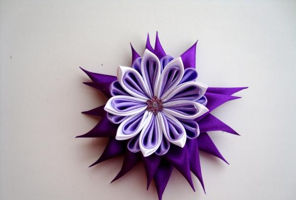 kanzashi flower