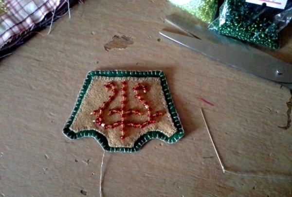 keychain in Yakut style