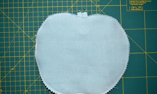 Potholder Apple