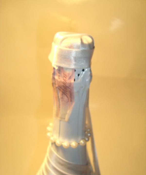 Wedding bottle-bride