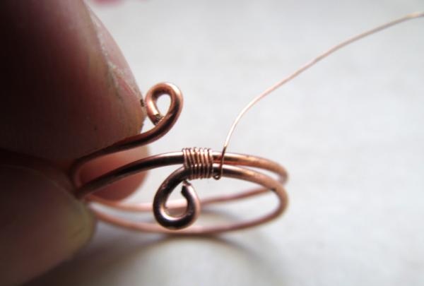 Copper wire ring