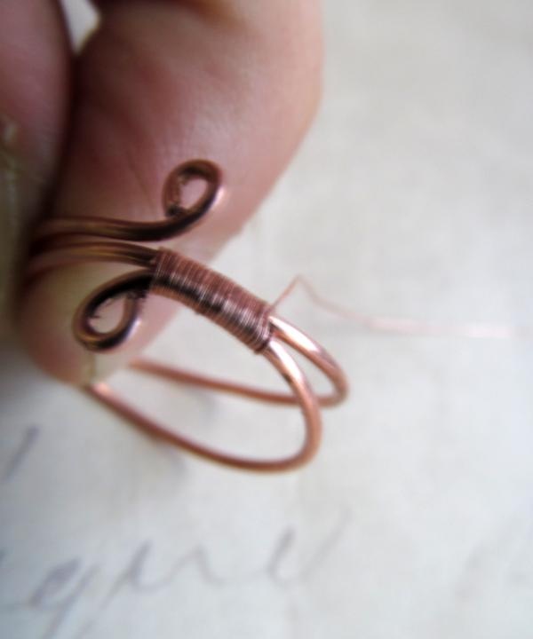 Copper wire ring