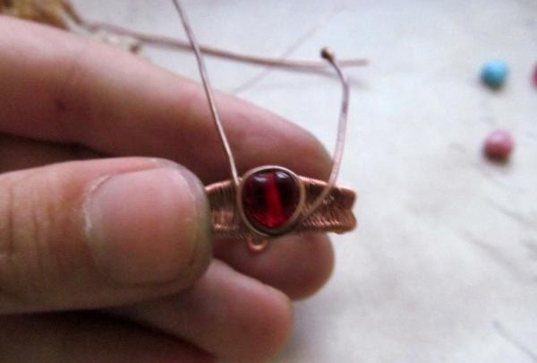 Copper wire ring