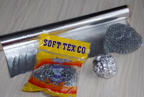 Application of aluminum foil