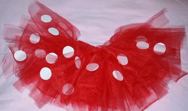 Tutu skirt like Mickey Mouse