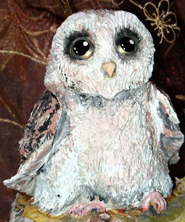 Garden figurine owlet