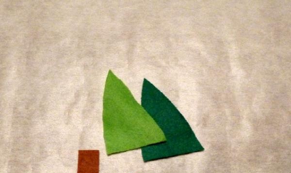 felt Christmas tree