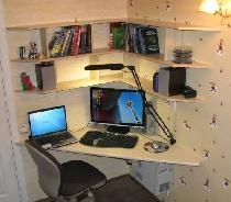 DIY computer desk