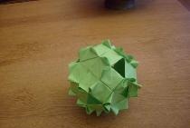 Kusudama "Triple pancake"