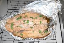 Baked fish