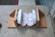 Shoe cleaning device