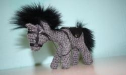 Knitted horse