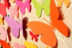 Butterfly wall decoration