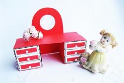 Matchbox dressing table