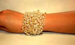 Airy beaded bracelet