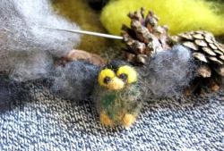 Felted toy - Owl