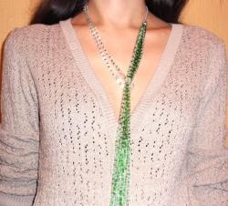 Necklace “Green Rhapsody”