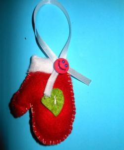 Felt Christmas tree toy