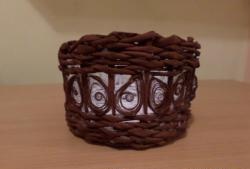 Openwork basket