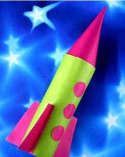 DIY rocket - craft for kids