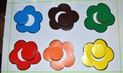 Children's game "Learning colors"