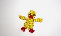 Beaded duck