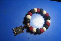 Elastic bracelet "Ace of Hearts"