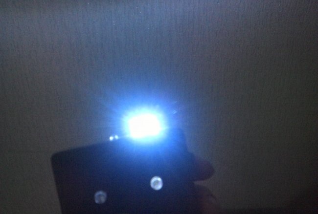 Power bank with flashlight