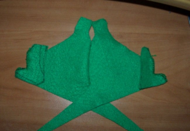 How to sew a dragon from felt?