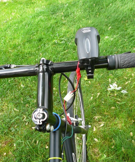 DIY bicycle generator