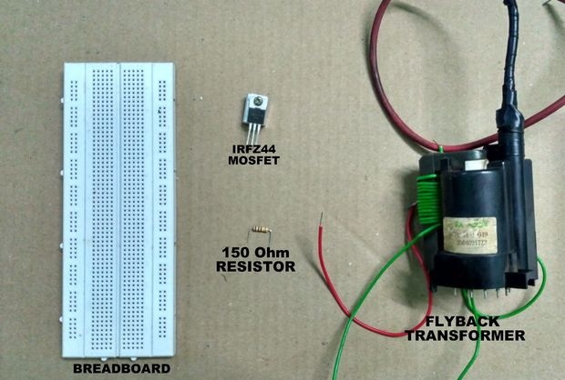 Simple high voltage converter