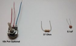 Simple amplifier based on LM386 chip