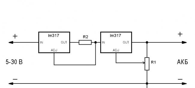 Simple universal automatic charger