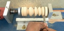 Simple lathe from a drill