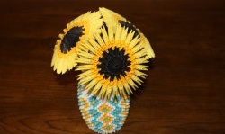 Paper sunflower