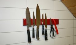 Magnetic knife holder