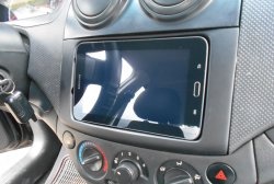 Installing a tablet in a car