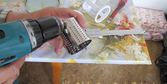 How to sharpen a vegetable grater very quickly