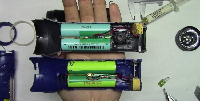 We modify flashlights using simple technology