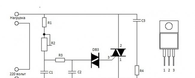 Triac power regulator