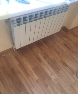 DIY laminate installation