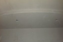 DIY plasterboard ceiling