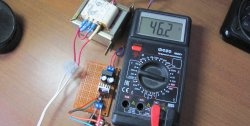 Simple regulated stabilized power supply