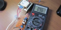 Simple regulated stabilized power supply