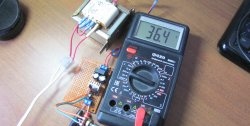 Simple regulated stabilized power supply