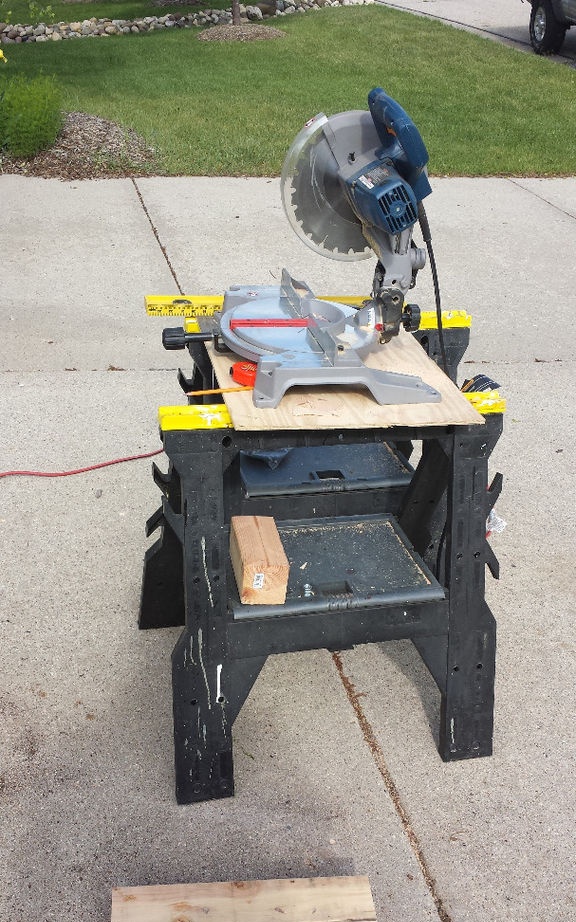 Brazier made from a wheel rim without welding