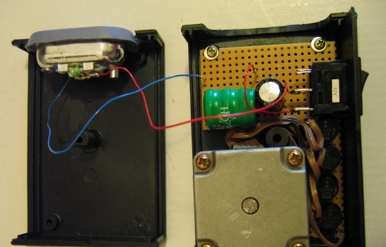 Dynamo flashlight from stepper motor