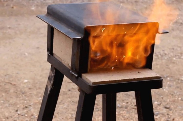 How to make an inexpensive propane forge